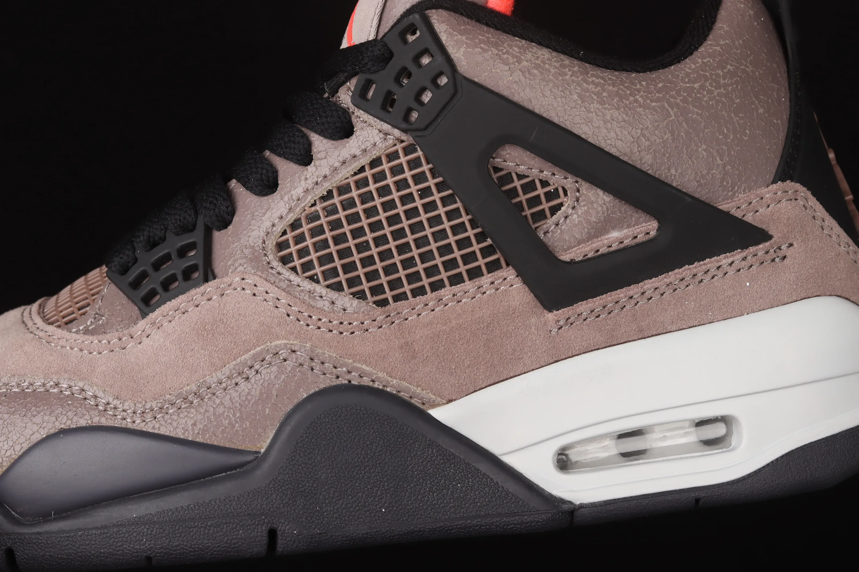 All categories Air Jordan Jordan series basketball shoes Air Jordan 4 G version Air Jordan 4 Retro "Taupe Haze" AJ4 Joe 4 black brown Mocha DB0732-200
